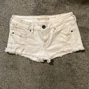 White denim shorts   Size 1